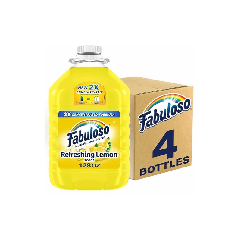 Fabuloso All Purpose Cleaner, Floor Cleaner, Makes 64 Gallons per