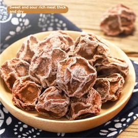 Salty and Sweet Dried Plum10.6oz / 300g，Sweet and Sour Plums，Preserved Fruit Dried Plum Plum meat healthy snacks，