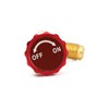Areyourshop R410A Refrigeration Charging Valve Adapter 1/4" SAE Male to