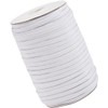 3mm White Polyester Stretch Band Elastic Clothing Band for Sewing