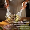 Canetti Design Group Clear Handy Tossers - Solid Acrylic Salad