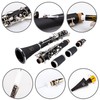 GLORY Glory GLY-PBK Professional Ebonite Bb Clarinet with 10 Reeds,