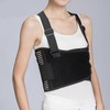 Thorax Support Chest Brace Breathable Elastic Adjustable Protective Chest Binder