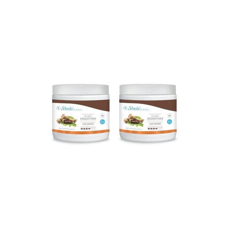 Pack 2Pz Enzimas Digestivas Enzimas naturales de papaya y piña