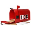 2 Inch Self Adhesive Numbers for Mailbox, Reflective Mailbox Number