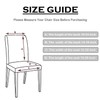 WedDecor Dining Chair Cover, Spandex Stretch Chair Seat Cover, Removable
