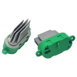 Arotzelox 2 x Air Conditioning Heater Resistor 7701207453 for Espace IV (JK0/1_) 2002-2015 Heater Resistor 2-Pin 12V