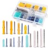 10 Different Sizes, 200 pcs, Board Anchor, Screw Set, Hollow