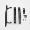 Flush Mount Non-Keyed Sliding Glass Patio Door Lock Handle Set