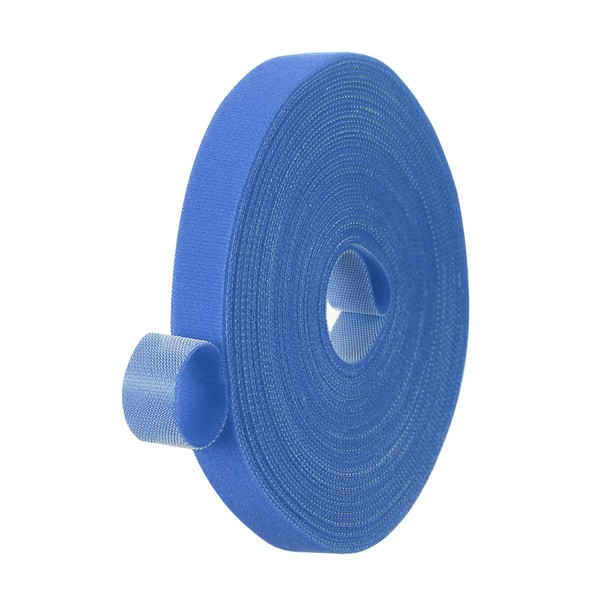 PATIKIL 0.6IN x 33FT Hook and Loop Tape, Double-Sided Nylon