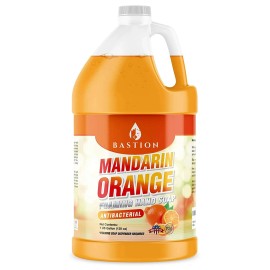 Bastion Mandarin Orange Foaming Hand Soap - Hand Wash Refill 1 Gallon (128 oz.) Bastion