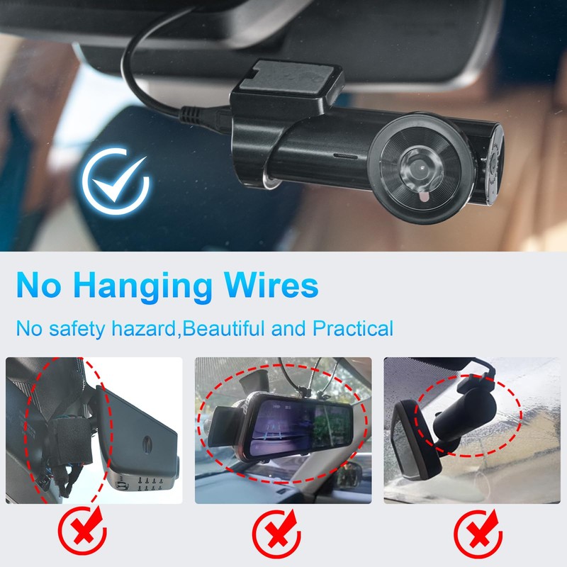 mangoal Dashcam Power Adapter Custom for Ford 5 Pin (Model