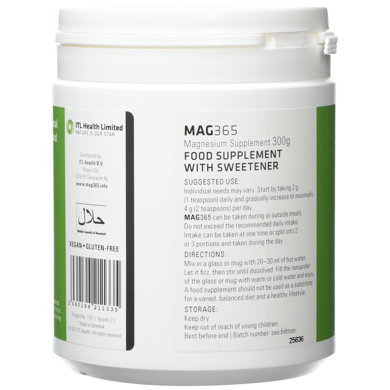 MAG365 | ITL Health | Ionic Magnesium Citrate | Healthy