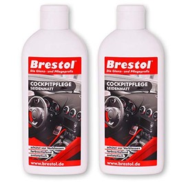 Brestol Plastic Care Car 2 x 250 ml - Interior Care Deep Care Rubber Care Interior Care Plastic Rubber Vinyl