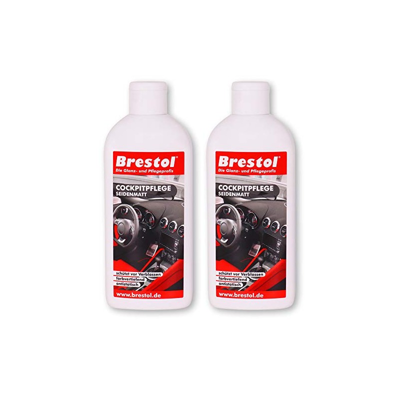 Brestol Plastic Care Car 2 x 250 ml - Interior