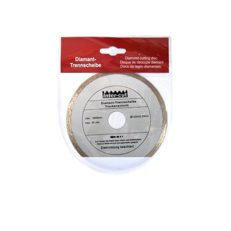 Inter-cut Professional 1x Diamond Cutting Disc Standard for Ceramic (for