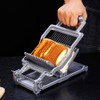 Gdrasuya10 Commercial Cheese Slicer, Stainless Steel bread Slicer Kitchen Cooking