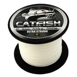 Stork Catfish 8-Way Braided Catfish Line 350 m (White, 110 kg / 0.60 mm)