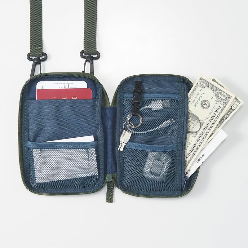 Lihit Lab SFJ x LIHIT LAB. Travel Pouch, Sand Beige,