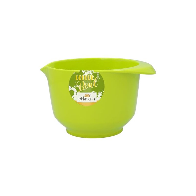 Birkmann, Colour Bowls, Mixing and Serving Bowl, 1.0 Litre, Melamine