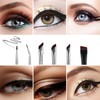 6 Piece Eyeliner Makeup Brush, Angled Eyeliner Concealer, Flat Thin