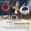 gohantee LP Gas Safety Valve with 3 Outlet Pilot Burner,