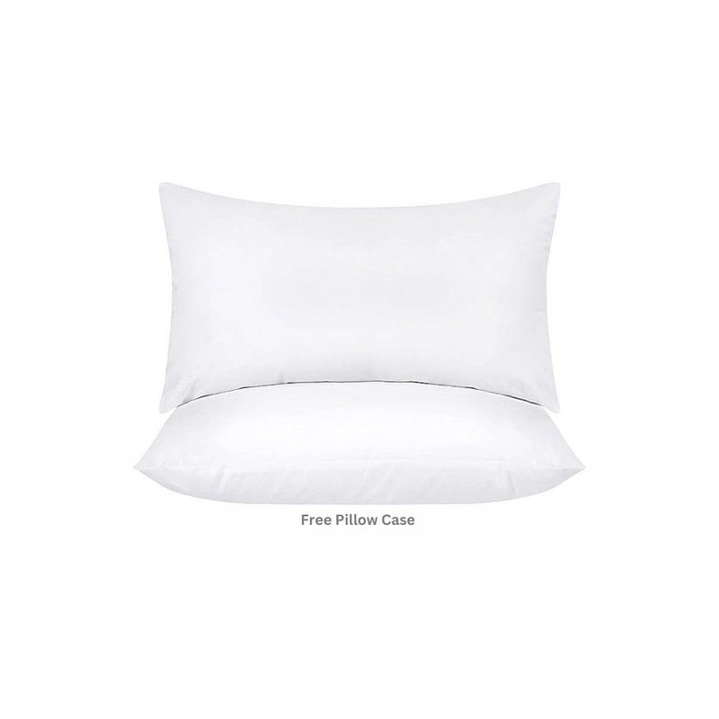CHCOMFORT 40cm Deep Double Size Fitted Sheets with two Matching