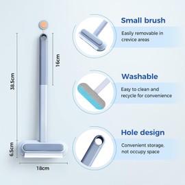 Generisch Pet Hair Remover, 3-in-1 Pet Hair Remover, Multifunctional Pet Hair Removal Brush, Reusable and Washable Cat Hair Remover, Cat Fur Brush