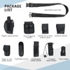 ATPEAM Security Guard Equipment Belt - 10 in 1 Multifunctional