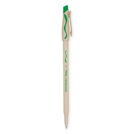 Paper Mate Replay Erasable Ball Pen Medium Tip 1.0mm - Green (Box of 12)