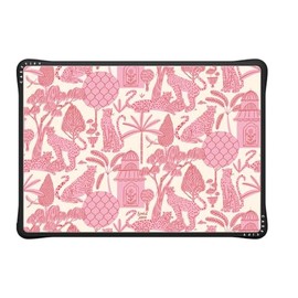 CASETiFY Impact MacBook Pro 14" (M1-M4) Case [Cushioned Impact Corners/Scratch-Resistant/Anti-Slip Grip] - Cheetah Paradise - Clear Black