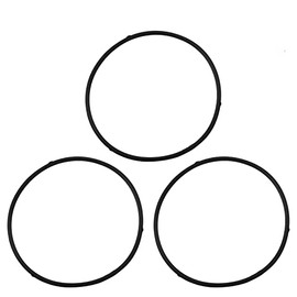 FLYPIG 3PCS Carburetor Float Bowl Gasket for Honda GX110 GX120 GX140 GX160 16010-ZE1-812