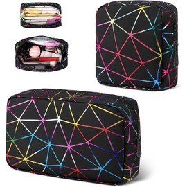 Likesing - Bolsa de almacenamiento para servilletas sanitarias de piel, bolsa de almacenamiento de toallas menstruales portátil, bolsa de almohadillas para orejas de período, bolsas de maquillaje
