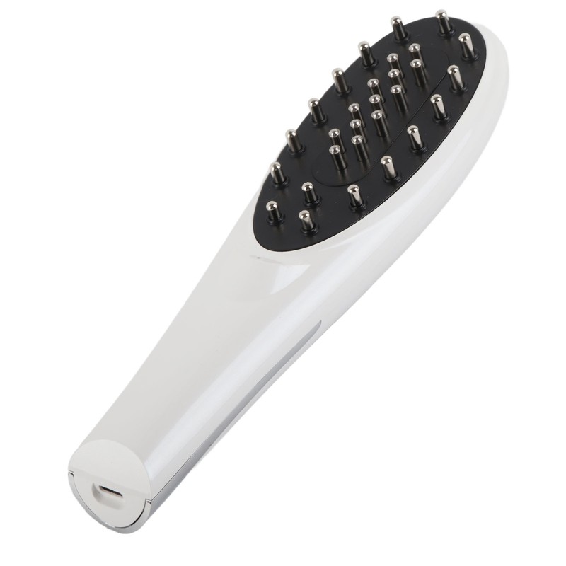 Electric Scalp Applicator Comb Red Lighting Vibration 5 Gears Microcurrent