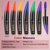 Joyeee 6 Colors Waterproof Colored Mascara Set, Lengthening, Volumizing, Long-Lasting,