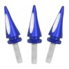 HDBUBALUS Blue Spike Wind Screen Windshield Bolts For Harley 96-2013
