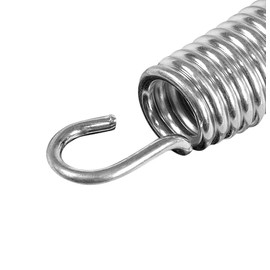 Upper Bounce® 8.5 Inch Heavy-Duty Premium Trampoline Springs, Set of 15, Silver