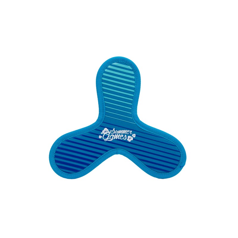 SUMMER GAMES Neoprene Triangle Frisbee Set 23cm Diameter Set of