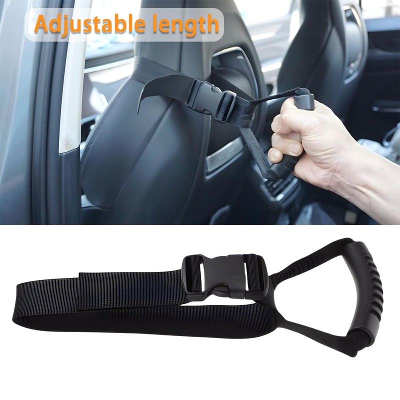 BESULEN 2PCS Car Grab Handle for Elderly Disabled, Adjustable Auto