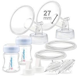 Piezas de la bomba Maymom para Spectra S2 Bomba de extracción Spectra S1 Spectra 9 Plus No original Piezas de la bomba Spectra Reemplace los accesorios Spectra S2 y la brida Spectra. Inc (f27)