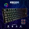 GAME FACTOR KBG500-RD Teclado Mecánico Gamer, con Ñ Tenkeyless, Retroiluminación