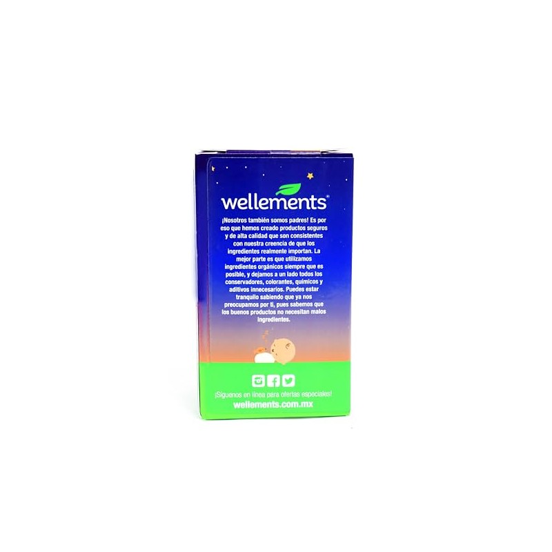 Wellements Aceite Para Encía de Bebé Nocturno Orgánico/Nighttime Baby Tooth