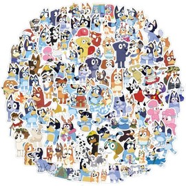 Stickers Children, Pack of 100 Stickers Set, Yellow, Blue, Brown, for Bulk Stickers for Scrapbooking, Teachers, Toddlers, Birthday Theme, Children's Gift for Children and Teenagers