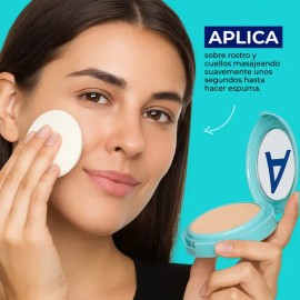 Maquillaje En Polvo Compacto Tono canela 10g Asepxia                                                                                                  