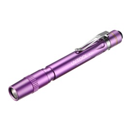 LIGHTFE UVTOOL-A2 395nm UV Blacklight Flashlight | High Power for Resin Curing, Pet Urine Detection, Mineral Fluorescence