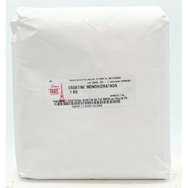 Farmacia PARIS | Creatina Monohidratada en Polvo | Suplemento Deportivo | Sin Gluten | Sin Aditivos | Alto Rendimiento (200 servicios 1 kg)