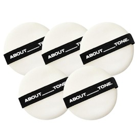 ABOUT TONE Powder Pact Puff 5P - Compatible with ABOUT TONE Powder Pact