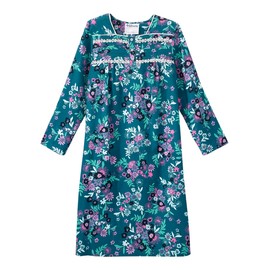 Silverts Adaptive Clothing Women, Hospital Gowns for Women, Hospital Gown, Post Surgery Clothing for Women, Sleep Gown, Night Gowns for Elderly Women, Patient Gown - Colorful Clusters SMA