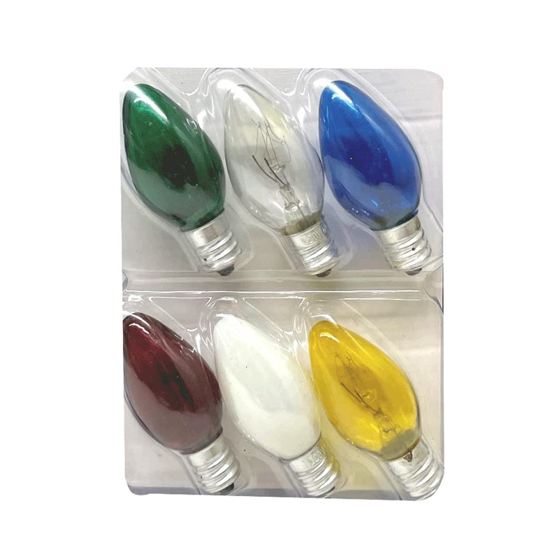 Sweet Online Deal Colors Night Light Bulb 6PC