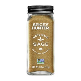 The Spice Hunter Sage, Rubbed, Dalmatian, Leaves, 0.4-Ounce Jar
